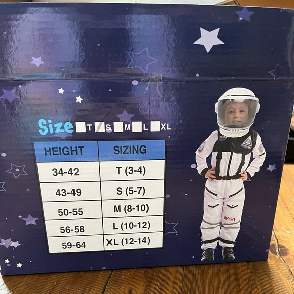Spooktacular Creations Astronaut Costume- Size Small. - Picture 13 of 13
